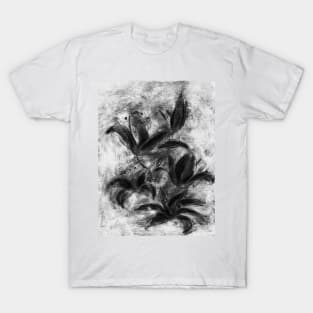 black and white lilies T-Shirt